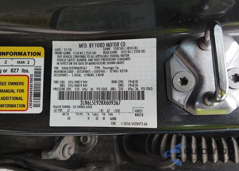 2019 Lincoln Mkz Reserve Ii z USA, uszkodzony, nr VIN 3LN6L5E92KR609367